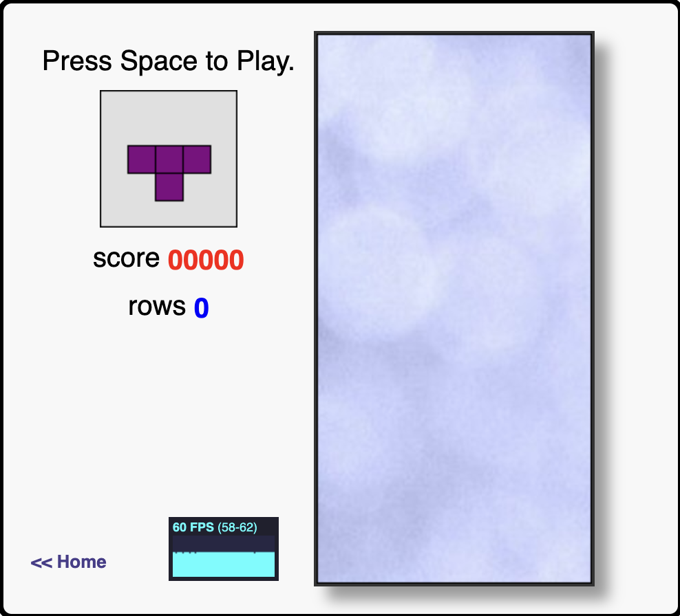 Exemplo de integração bem-sucedida do Jogo Tetris